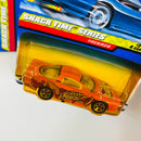 2000 Hot Wheels Snack Time Series Colección Set de 4 - Callaway C7, IROC Pontiac Firebird, Chevrolet Monte Carlo Concept Car, Dodge Sidewinder