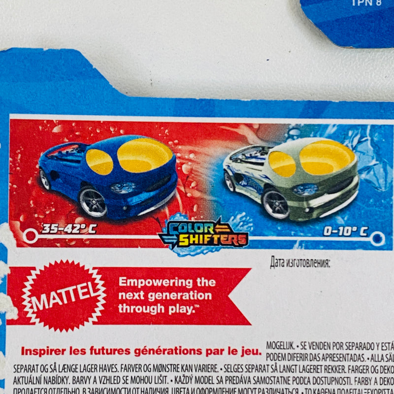 2022 Hot Wheels Color Shifters Deora II celeste y azul metálico PR5 base ZAMAC - Cambia de Color