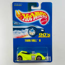 1993 Hot Wheels Twin Mill II 211 amarillo fluorescente UH Primera Edición