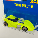 1993 Hot Wheels Twin Mill II 211 amarillo fluorescente UH Primera Edición