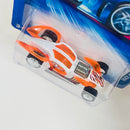 2004 Hot Wheels Track Aces I Candy 182 blanco CoMo base ZAMAC