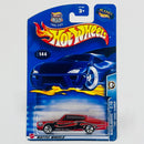 2003 Hot Wheels ERROR de FÁBRICA Wastelanders 1967 Dodge Charger naranja metálico 5SP - Mirando a la izquierda