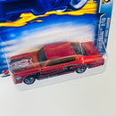2003 Hot Wheels ERROR de FÁBRICA Wastelanders 1967 Dodge Charger naranja metálico 5SP - Mirando a la izquierda