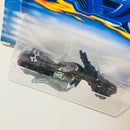 2001 Hot Wheels Skull & Crossbones Blast Lane 070 negro MC3 base ZAMAC - Detalle Burbuja