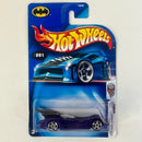 2004 Hot Wheels First Editions Batman Batmobile 001 morado metálico PR5 Primera Edición