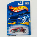 2000 Hot Wheels Scorchin' Scooter 240 naranja metálico MC3 base ZAMAC