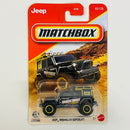 2026 Matchbox MBX Adventure Jeep Wrangler Superlift negro