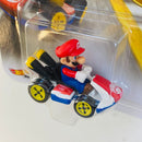 2019 Hot Wheels Mario Kart Mario Standard Kart rojo MK
