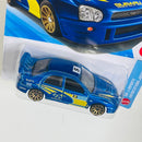 2026 Hot Wheels HW J-Imports Subaru Impreza WRX azul metálico 10SP - Básico del STH