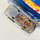 2002 Hot Wheels Spares 'n Strikes Surfin' School Bus 059 plata metálico 5SP