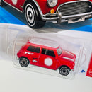 2026 Hot Wheels Then and Now Austin Mini Cooper S rojo AD Primera Edición