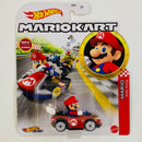 2021 Hot Wheels Mario Kart Mario Wild Wing rojo MK Primera Edición