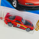 2025 Hot Wheels HW 70s vs 90s 95 Mazda RX-7 Drift rojo PR5