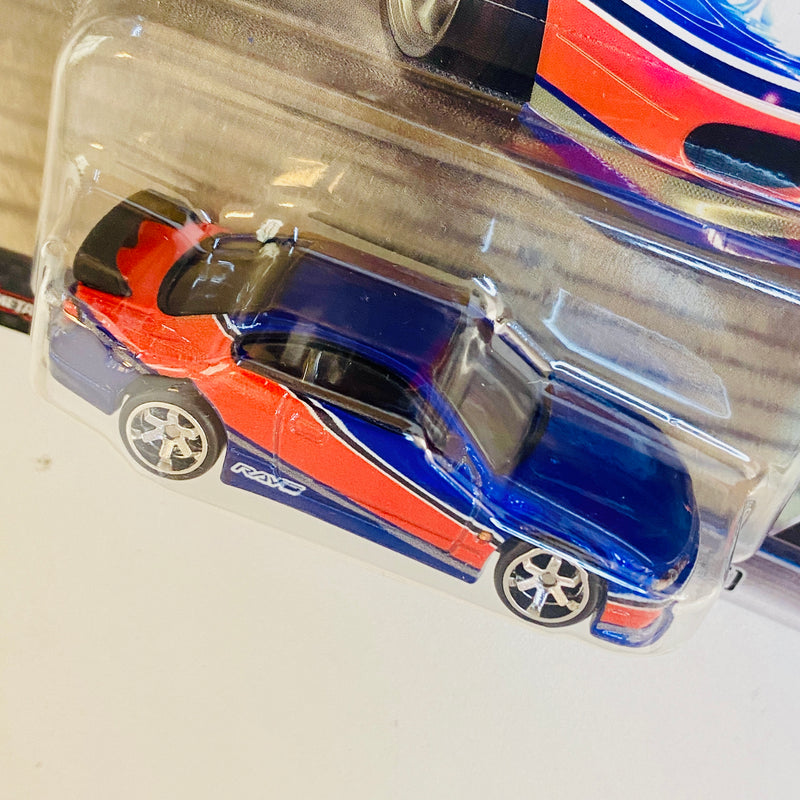 2024 Hot Wheels Premium Fast & Furious Rápidos y Furiosos Tokyo Drift  Nissan Silvia S15 azul Llantas de Goma RR