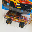 2025 Hot Wheels HW Dirt Chevy Blazer 4x4 marrón metálico BLOR