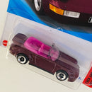 2025 Hot Wheels Then and Now Porsche 911 Turbo Cabriolet granate metálico L4 Primera Edición