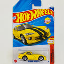 2025 Hot Wheels Then and Now 96 Dodge Viper GTS amarillo 5SP Primera Edición