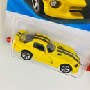 2025 Hot Wheels Then and Now 96 Dodge Viper GTS amarillo 5SP Primera Edición