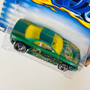 2001 Hot Wheels Anime Muscle Tone 061 verde SB