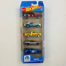 2024 Hot Wheels Multipack Exclusive Mopar 5 Pack Set de 5 - 1969 Dodge Charger Daytona, 2008 Dodge Challenger SRT8, 1978 Dodge Li'l Red Express Truck, 1970 Dodge Hemi Challenger y Dodge Viper GTS-R