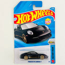 2026 Hot Wheels Factory Fresh Porsche 911 Carrera T negro 10SP Primera Edición