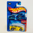 2004 Hot Wheels First Editions Tooned 2005 Corvette Chevrolet 099 amarillo PR5 Primera Edición