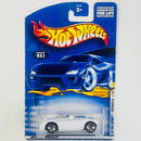 2001 Hot Wheels First Editions Cunningham C4R 051 blanco 5SP Primera Edición