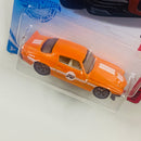 2021 Hot Wheels Then and Now 70 Chevy Camaro RS naranja 5SP