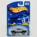 2001 Hot Wheels First Editions Mega-Duty 038 plata PR5 base ZAMAC - Detalle Burbuja