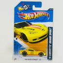 2012 Hot Wheels Toy R Us Exclusive HW Main Street Chevrolet 11 Corvette Grand Sport amarillo Bombero OH5