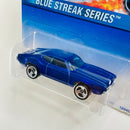 1997 Hot Wheels Blue Streak Series Olds 442 Oldsmobile azul 3SP