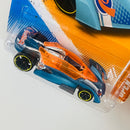 2012 Hot Wheels Track Stars Open Road-ster celeste OH5 base ZAMAC