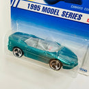 1995 Hot Wheels Model Series Camaro Convertible verde metálico 3SP Primera Edición