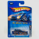 2005 Hot Wheels Racing Ford Escort 089 azul metálico PR5
