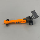 1994 Hot Wheels Driven to the Max Dragster 245 naranja brillante BW base ZAMAC Primera Edición - Loose/Suelto - Detalle Auto
