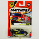 2002 Matchbox 50th Anniversary Nite Glow Robot Truck negro Brilla en la Oscuridad y Abre la Puerta Lateral