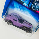 2004 Hot Wheels Pride Rides 1935 Cadillac 191 lavanda 3SP base ZAMAC