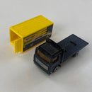 1997 Matchbox Volvo Container Truck 23 negro - Detalle Puerta Trasera