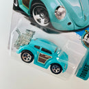 2017 Hot Wheels Tooned Volkswagen Beetle celeste 5SP