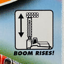 2002 Matchbox CHASE de Edición Limitada 1/10,000 50th Anniversary Rescue Rookies Emergency Power Truck rojo Primera Edición con Torre Elevable - Detalle Burbuja