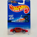 1997 Hot Wheels Quicksilver Series Chevy Stocker rojo 3SP base ZAMAC