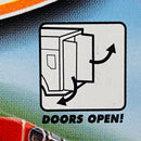 2002 Matchbox 50th Anniversary Red Hot Heroes Ambulance dorado metálico con Apertura de Puertas