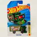 2026 Hot Wheels HW Heavyweights Raijin Express verde PR5 base ZAMAC