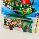2026 Hot Wheels HW Heavyweights Raijin Express verde PR5 base ZAMAC