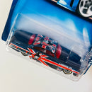 2003 Hot Wheels Roll Patrol Fish'd & Chip'd Jaguar Mark X 194 azul metálico LW