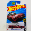 2025 Hot Wheels Batman Classic TV Series Batmobile rojo metálico MC5