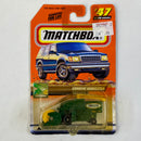 2000 Matchbox Farming Combine Harvester cosechadora verde con Cabezal Rotativo