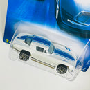 2007 Hot Wheels All Stars 63 Corvette blanco 10SP - Detalle Burbuja