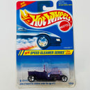 1995 Hot Wheels Speed Gleamer Series 1923 Ford T-Bucket morado metálico 5SP Motor Morado variante Logo HW en la parte trasera
