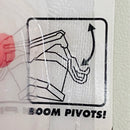 2002 Matchbox 50th Anniversary Hometown Heroes King Tow azul metálico con Grúa Móvil